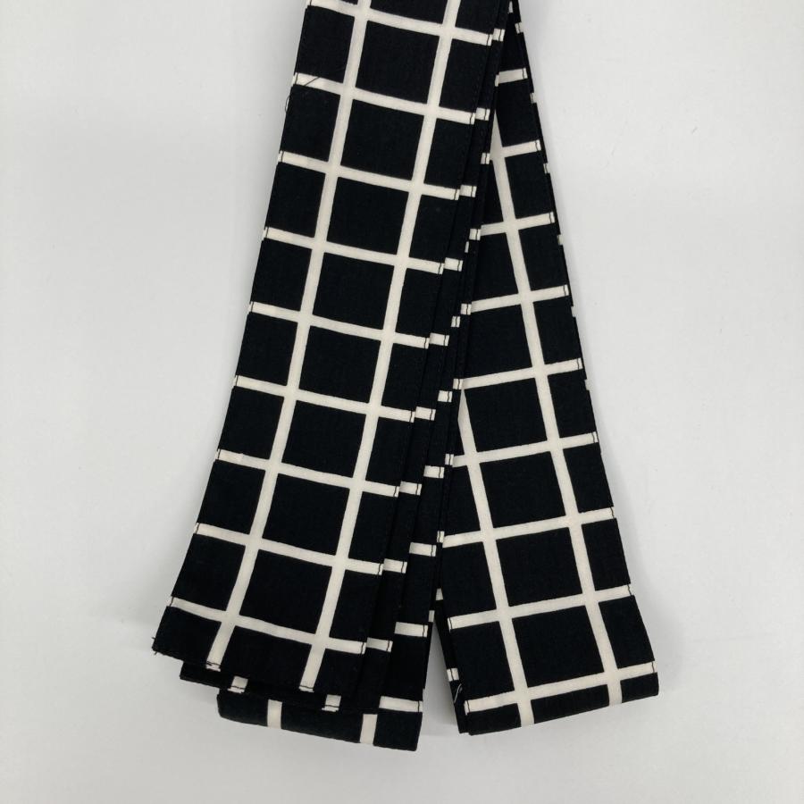 DRIES VAN NOTEN ドリスヴァンノッテン ブラック×ホワイト チェック