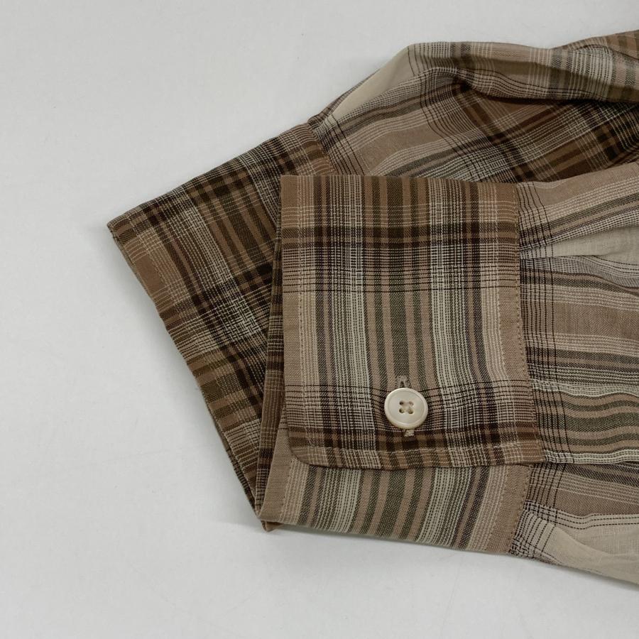 AURALEE オーラリー ブラウン A21AS04BY WOOLRECYCLEDPOLYESTER CLOTH