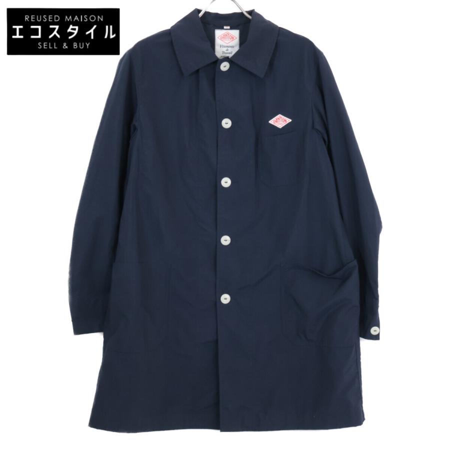 DANTON BEAMS別注 ステンカラーコート ネイビー DANTON ダントン JD-8609 ネイビー ビームス別注ステンカラーコート 38