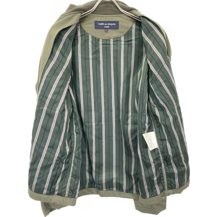 コムデギャルソンオム　ジャケット　カーキ　S 再構築 コムデギャルソンオム ジャケット カーキ S 再構築