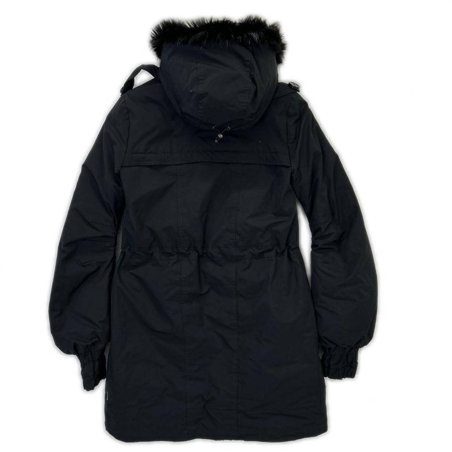 MONCLER モンクレール HAVEN ヘイブン ファー付きダウンコート コート 0 ブラック レディース_2