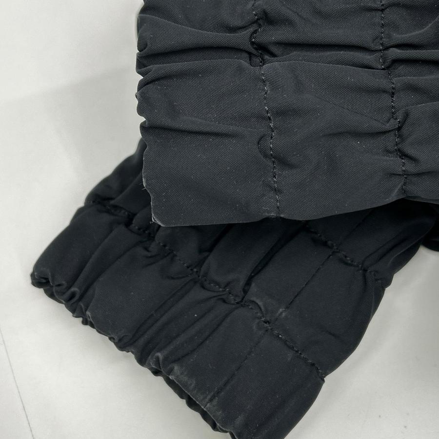 MONCLER モンクレール HAVEN ヘイブン ファー付きダウンコート コート 0 ブラック レディース_7