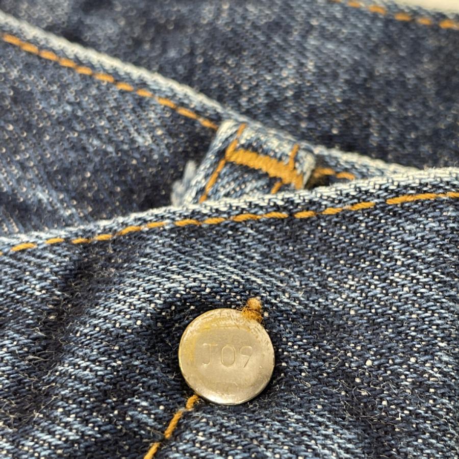 LEVI‘S リーバイス 502XX 日本製 J09刻印 BIG E均等V赤タブ セルビッチデニムパンツ インディゴ W28L36 ボトムス デニム メンズ 中古_7