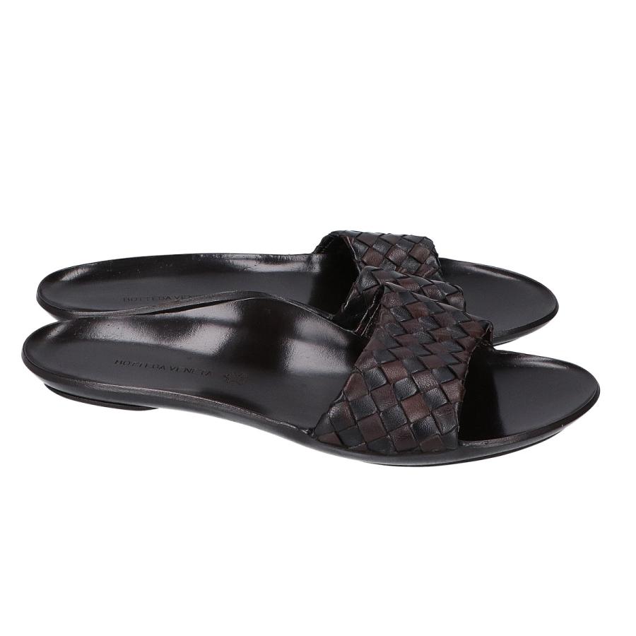 美品/ BOTTEGA VENETA ボッテガヴェネタ レザー イントレチャート