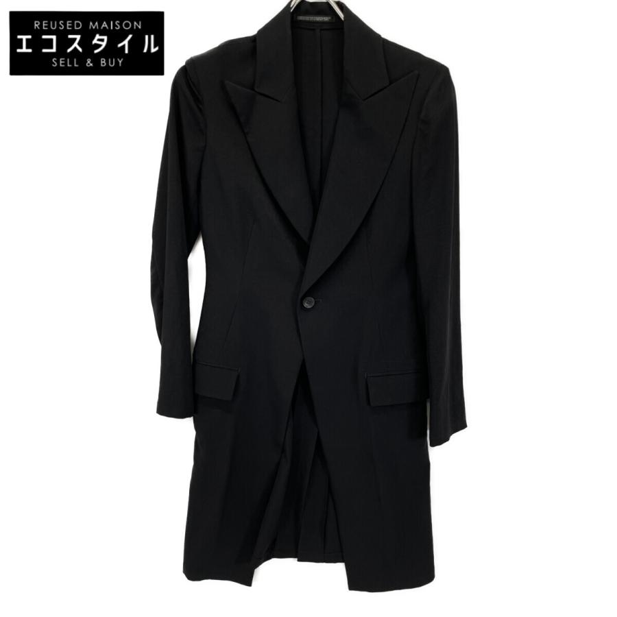 Yohji Yamamoto（ヨウジヤマモト） 24AW ブラック FO-J63-500 ロング