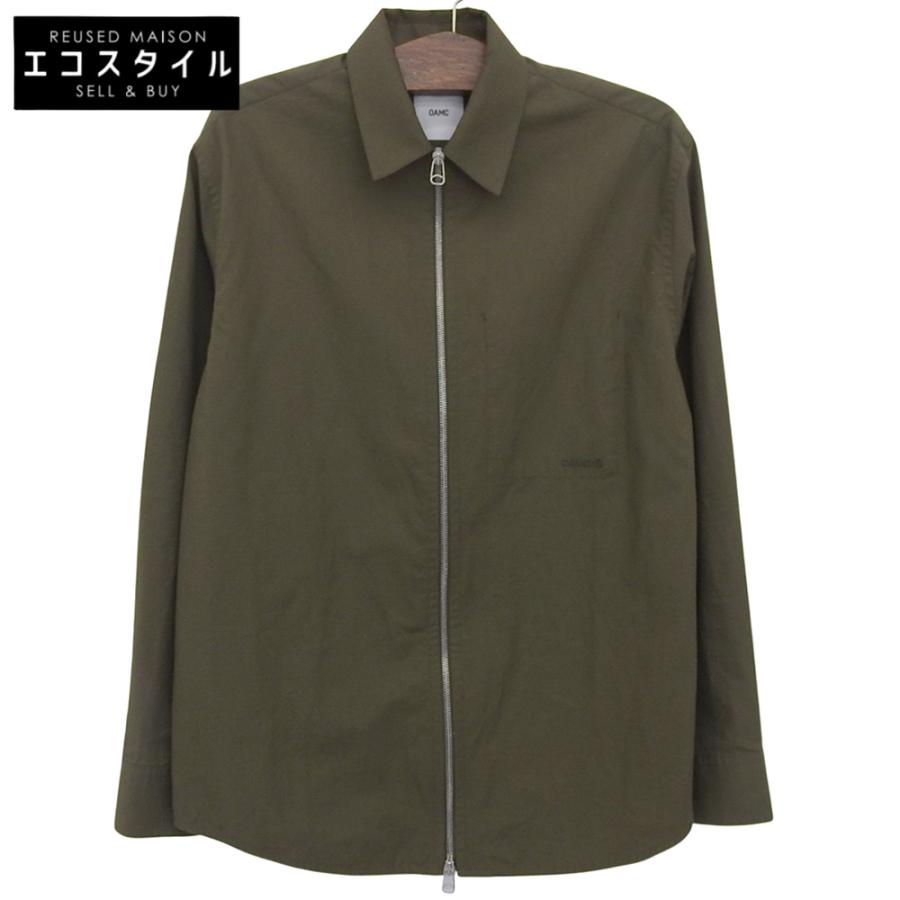 新品同様 OAMC オーエーエムシー IAN シャツジャケット メンズ カーキ