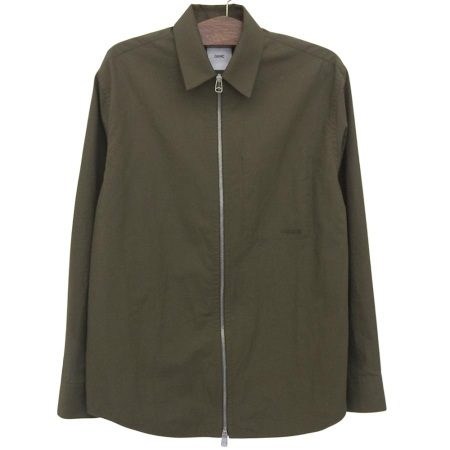 新品同様 OAMC オーエーエムシー IAN シャツジャケット メンズ カーキ