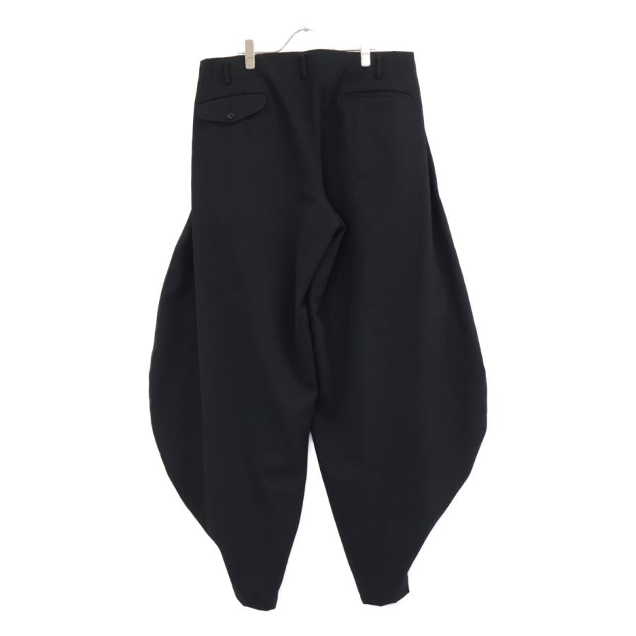 未使用AD2020 COMMEdesGARCONSオムプリュス変形パンツ POLYESTER COCOON PANTS BLACK - COMME des GARÇONS HOMME PLUS(コム