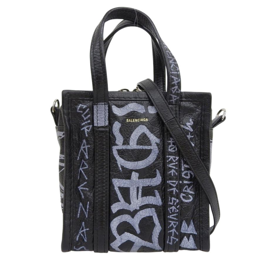 BALENCIAGA（バレンシアガ） 美品 バザール ショッパー XXS レザー