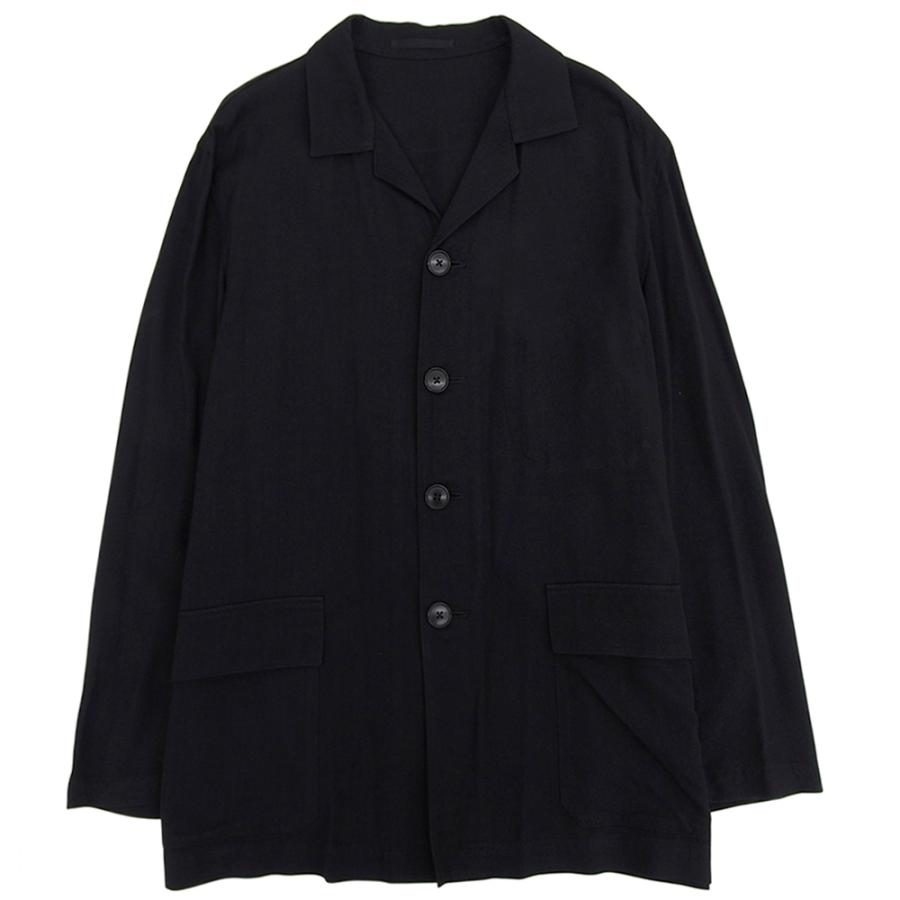 Y's for men ブラックストライプジャケット S Y's for men ワイズフォーメン シャドーストライプ ジャケット メンズ