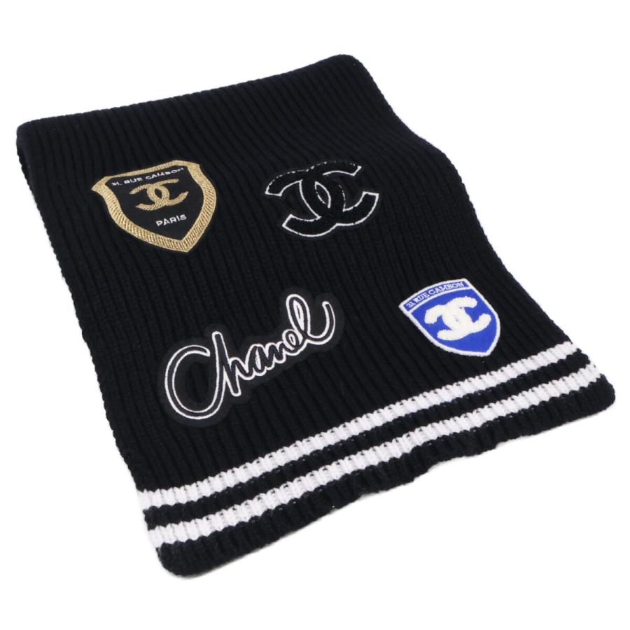 CHANEL（シャネル） 新品同様 カシミヤ100 ロゴ マルチワッペン