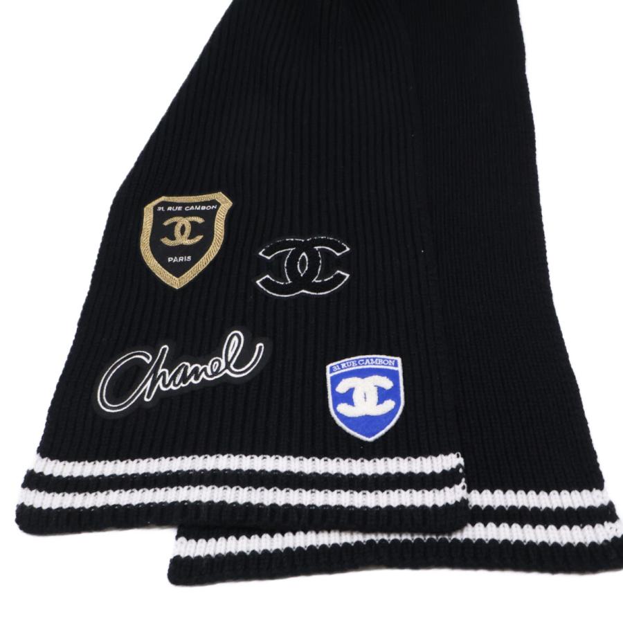 CHANEL（シャネル） 新品同様 カシミヤ100 ロゴ マルチワッペン