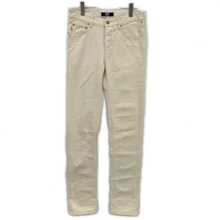 RAF BY RAF SIMONS ラフ バイ ラフシモンズ J020 D007 WR01 デニムパンツ 30 ホワイト メンズ_1