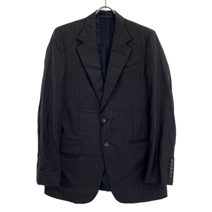 47395★GUCCI グッチ メンズスーツ 48 ブラック　トムフォード期 GUCCI（グッチ） トムフォード期 ストライプ 2Bシングル スーツ
