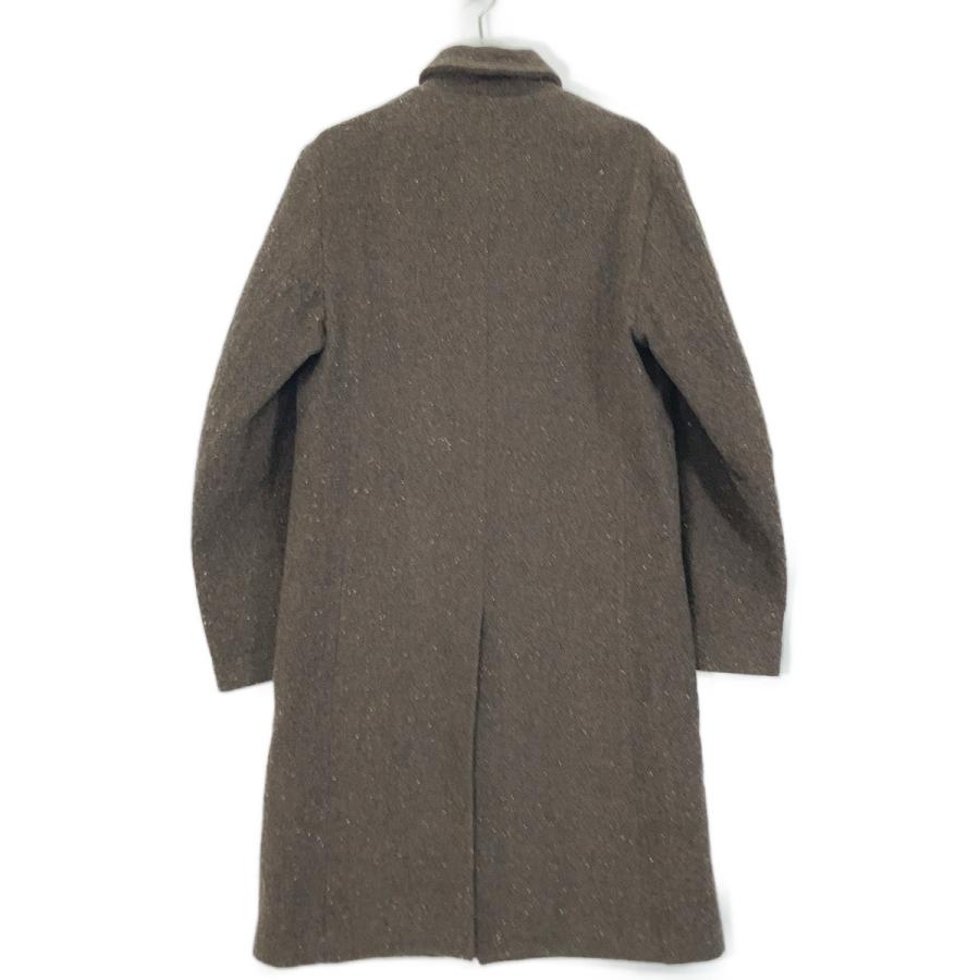 individual sentiments インディビジュアルセンチメンツ 20AW ブラウン CO41-MW15-NO ツイード ロングコート 0 individual sentiments インディビジュアルセンチメンツ 20AW ブラウン