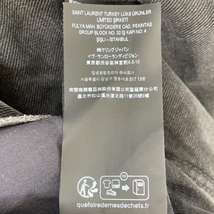 SAINT LAURENT PARIS サンローランパリ 23年 786722 ブラック ルーズ