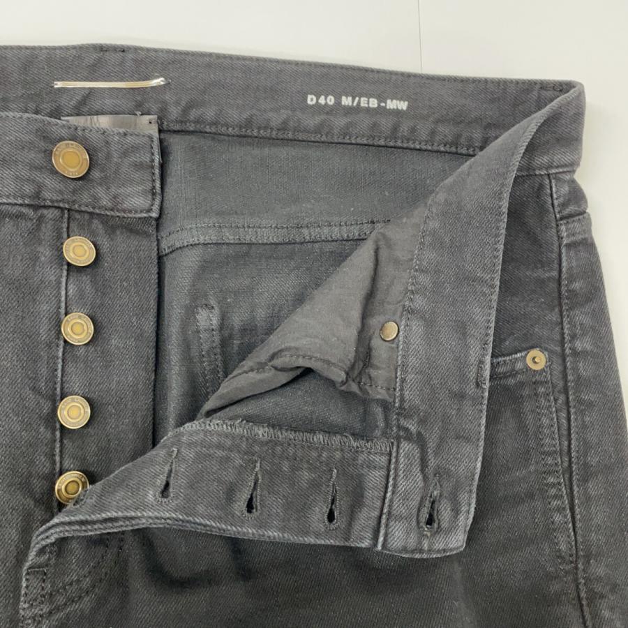 中古 サンローラン フレアデニム ブラック サイズ32 SAINT LAURENT PARIS サンローランパリ 23年 752629 ブラック