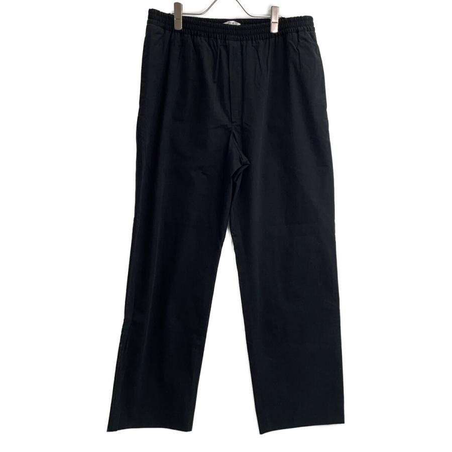 THE ROW ザ ロウ 281-W1699 ブラック コットン混 Jonah pant L