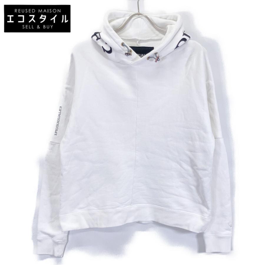 1piu1uguale3 ウノピゥウノウグァーレトレ RONE136-LS02 WHITE Sweat 