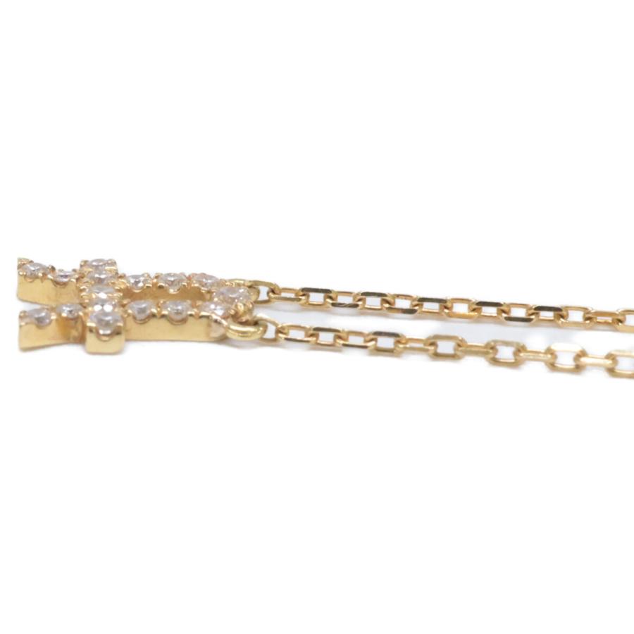 ∞ Lucky ∞ AHKAH イニシャルネックレス K18 0.07 AHKAH（アーカー