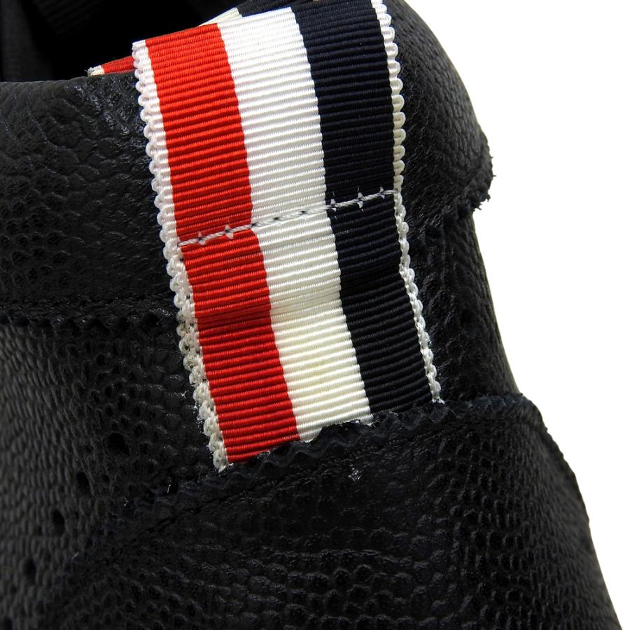 未使用 THOM BROWNE トムブラウン レザー ハイトップスニーカー