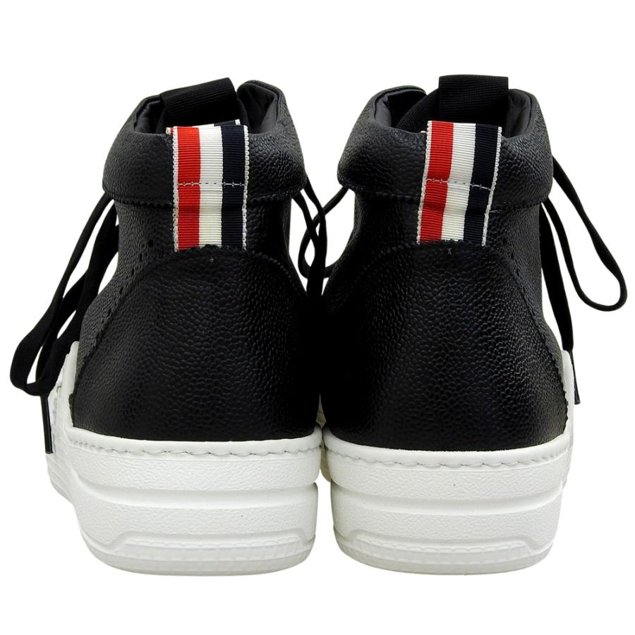 未使用 THOM BROWNE トムブラウン レザー ハイトップスニーカー