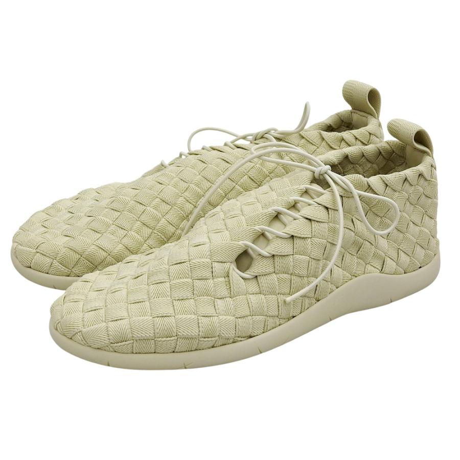 未使用 BOTTEGA VENETA ボッテガヴェネタ スニーカー シューズ メンズ ベージュ 42 651306の画像