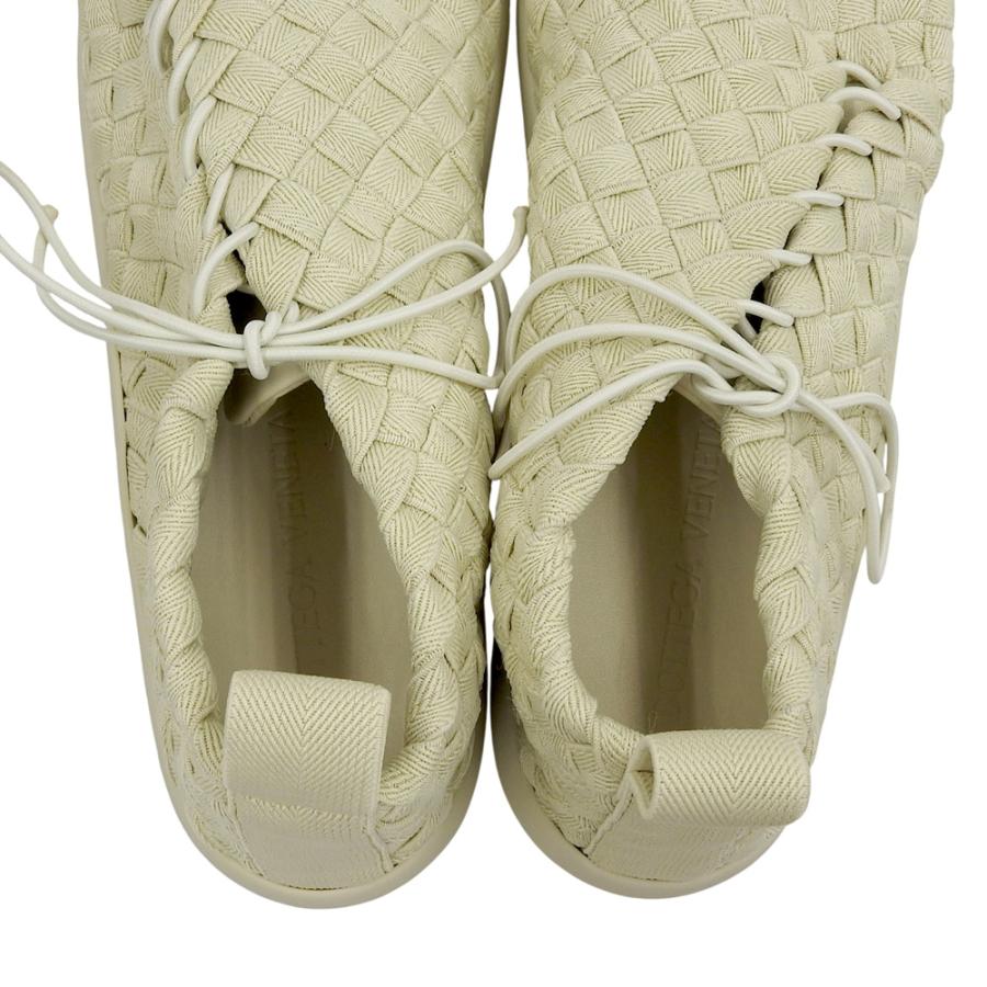 未使用 BOTTEGA VENETA ボッテガヴェネタ スニーカー シューズ メンズ ベージュ 42 651306