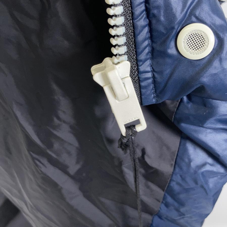 DIESEL（ディーゼル） ネイビー ナイロン ダウンコート ネイビー S