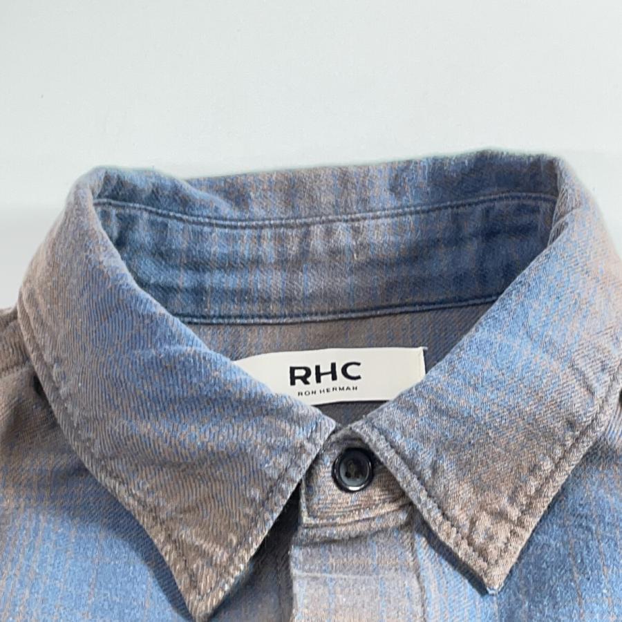 Ron Herman ロンハーマン 4220700090 オンブレチェックシャツ グレー