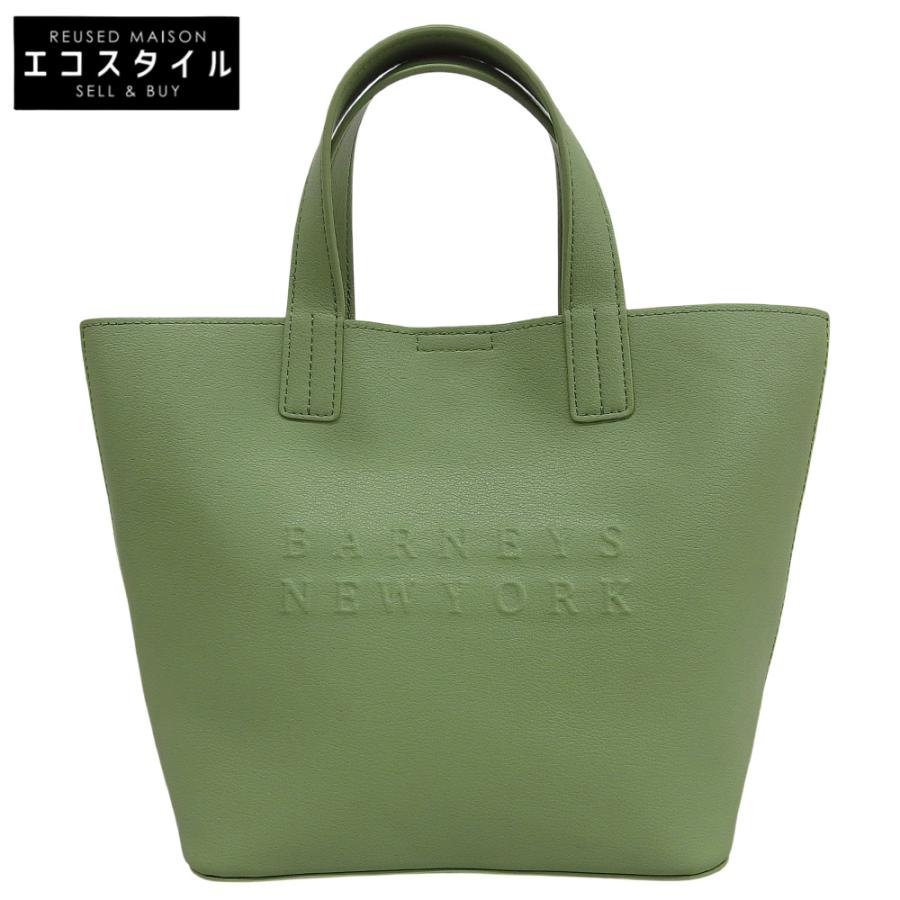 BARNEYS NEWYORK（バーニーズニューヨーク） 美品 ロゴトートバッグ (S