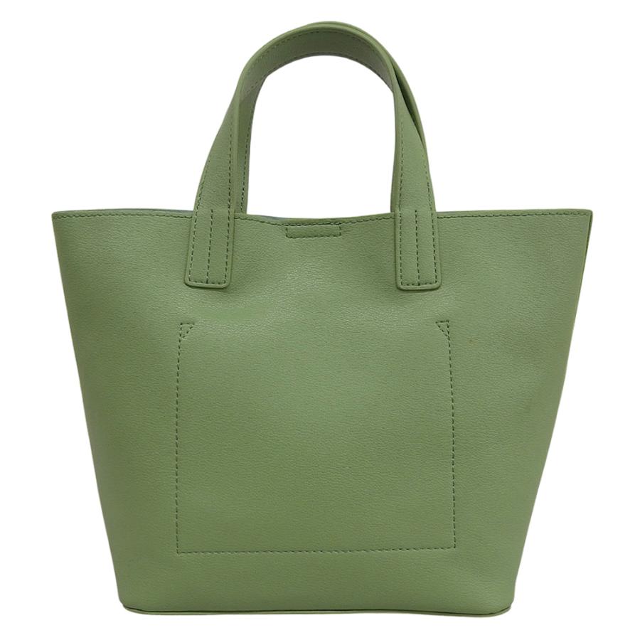 美品 BARNEYS NEW YORK バーニーズニューヨーク ロゴトートバッグ (S) トートバッグ メンズ グリーン 2186397_2