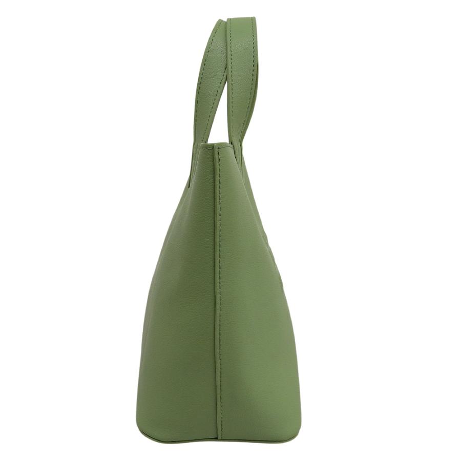 美品 BARNEYS NEW YORK バーニーズニューヨーク ロゴトートバッグ (S) トートバッグ メンズ グリーン 2186397_3