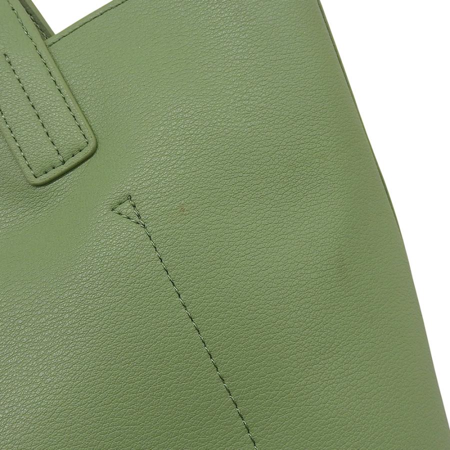 美品 BARNEYS NEW YORK バーニーズニューヨーク ロゴトートバッグ (S) トートバッグ メンズ グリーン 2186397_7