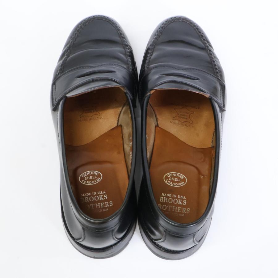 3回使用 ALDEN×BROOKSBROTHERS コードバーン　ローファー 100日後に履かれるAlden〜47日目:【履き心地レビュー】Brooks Brothers