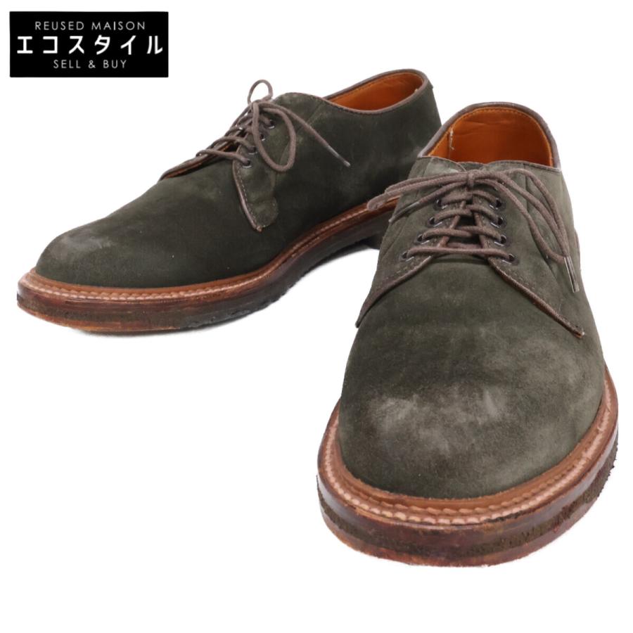 ALDEN（オールデン） 95436 スエード プレーントゥシューズ US8D 