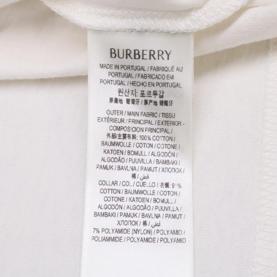 BURBERRY（バーバリー） 8110100 25SS ホワイト S/SチェックトリムT