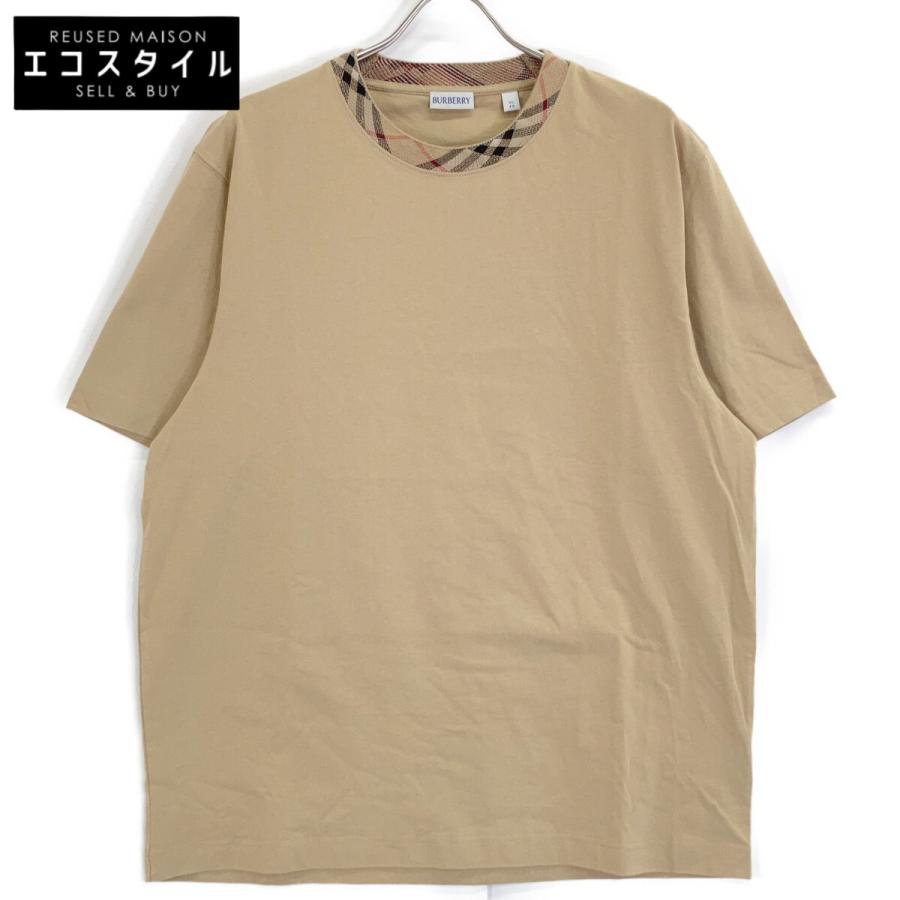 BURBERRY（バーバリー） 8112803 25SS ベージュ S/SチェックトリムT