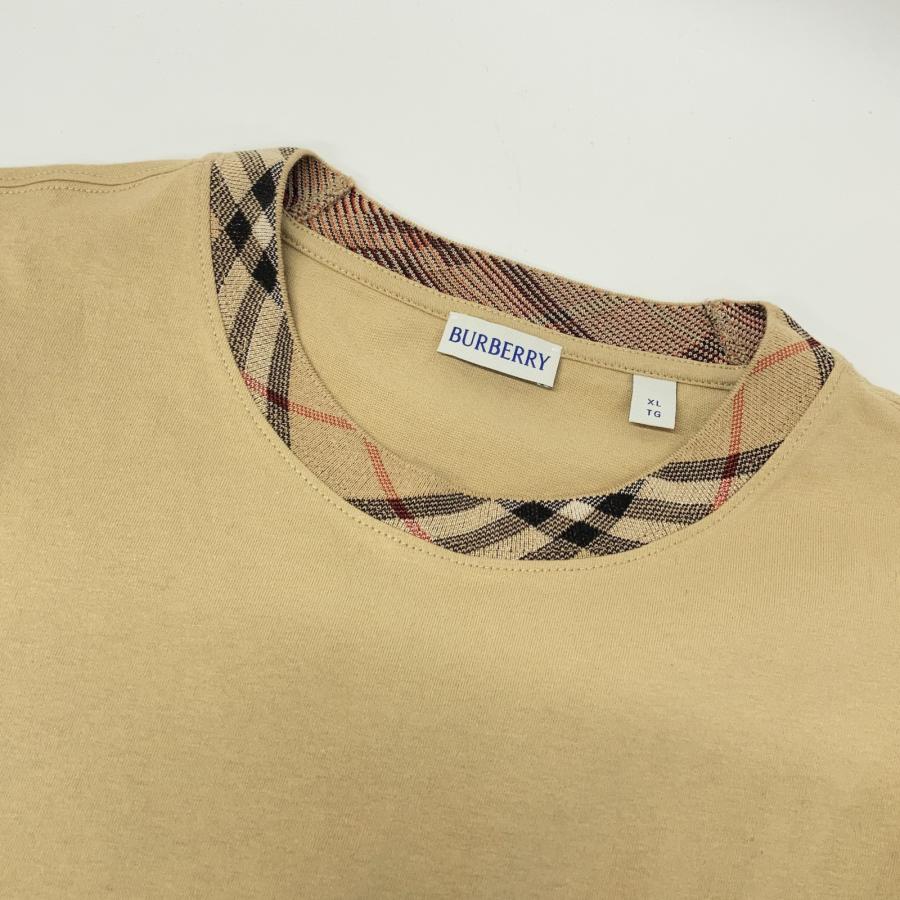 BURBERRY（バーバリー） 8112803 25SS ベージュ S/SチェックトリムT
