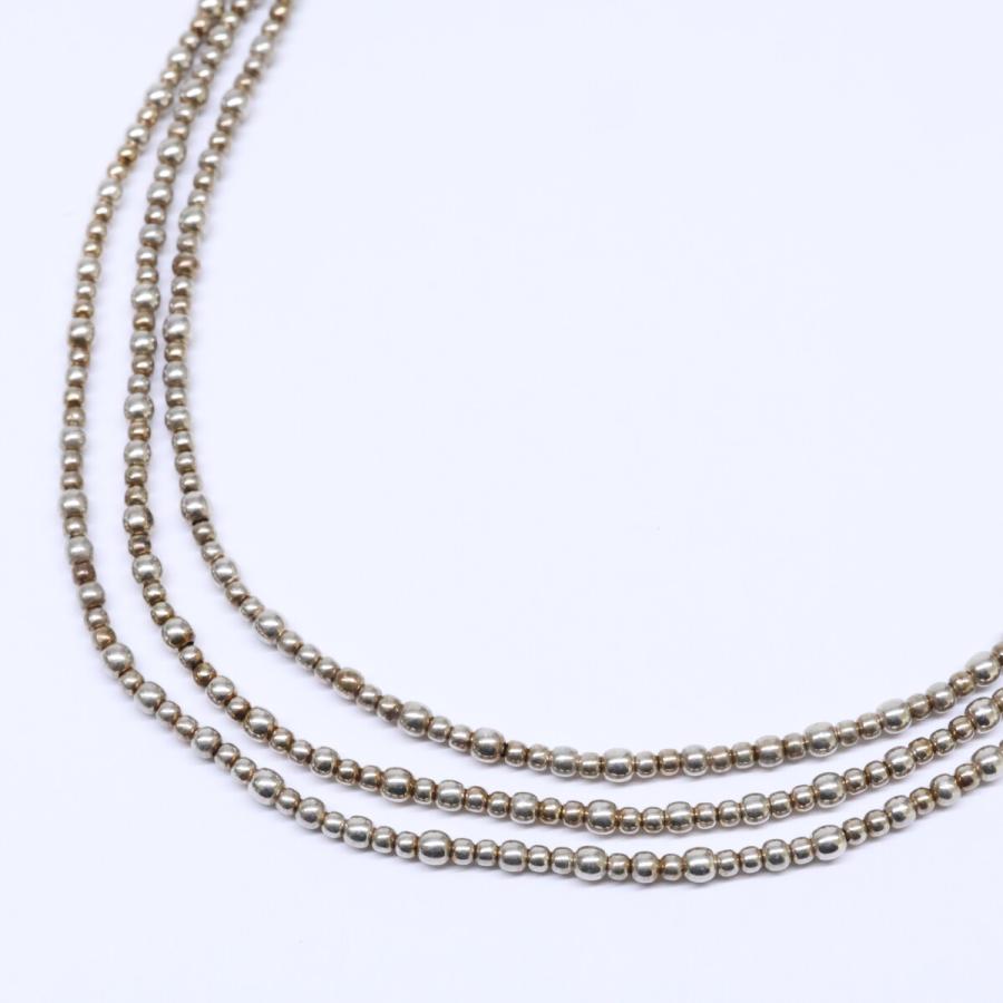 JURGEN LEHL ヨーガンレール シルバービーズ ロング ネックレス