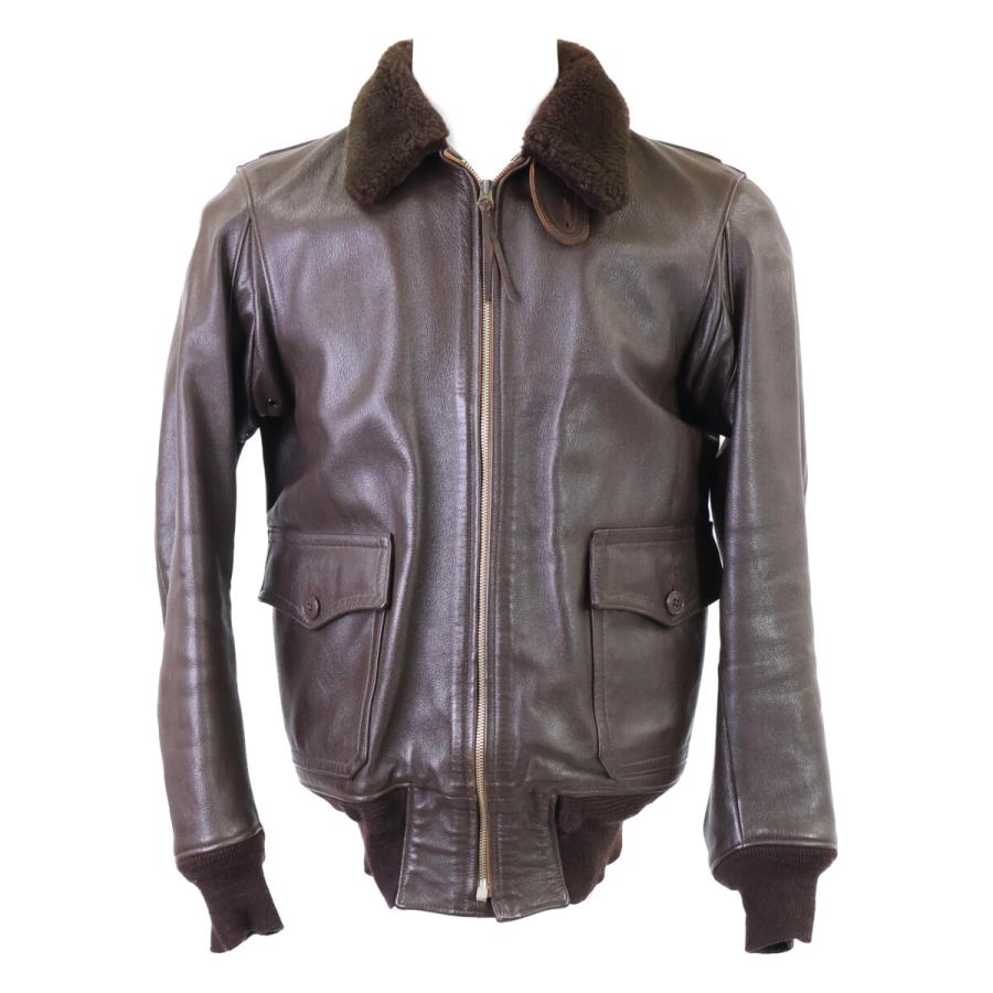 美品 THE REAL MCCOY'S ザリアルマッコイズ MIL-J-7823 N383S-4765A J.A.DUBOW SPORTING GOODS G-1フライトジャケット 38 メンズの画像