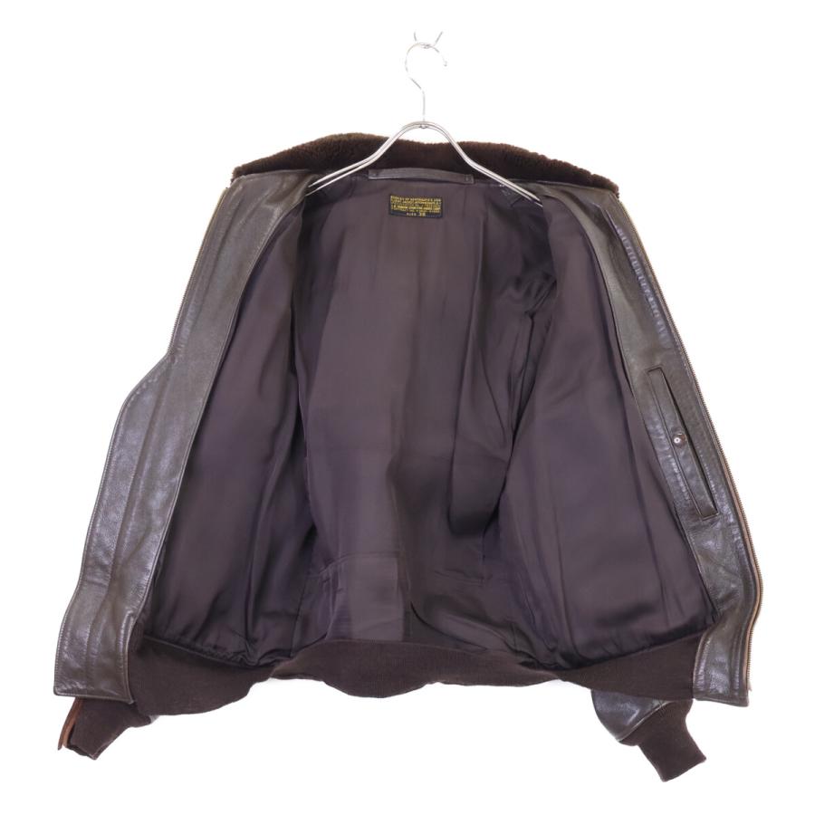 美品 THE REAL MCCOY'S ザリアルマッコイズ MIL-J-7823 N383S-4765A J.A.DUBOW SPORTING GOODS G-1フライトジャケット 38 メンズの画像