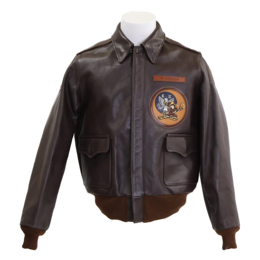 THE FEW ザ フュー J.A.DUBOW社 A-2 30-1415 W33-038 実名復刻 カスタムキングフライトジャケット 40 メンズの画像