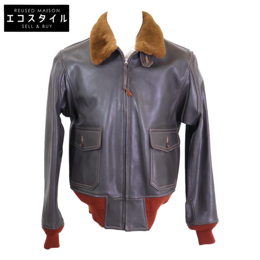 美品 BUZZ RICKSON'S バズリクソンズ BR80094 AN6552 G-1 赤リブ