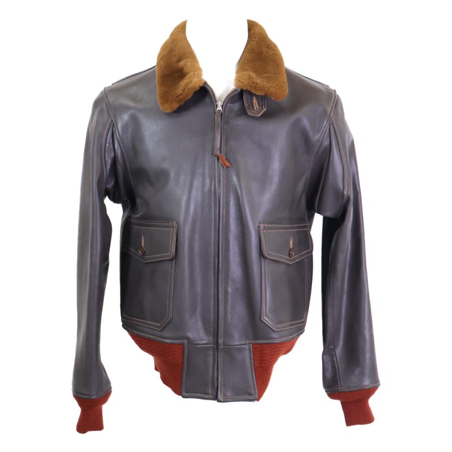 美品 BUZZ RICKSON'S バズリクソンズ BR80094 AN6552 G-1 赤リブ