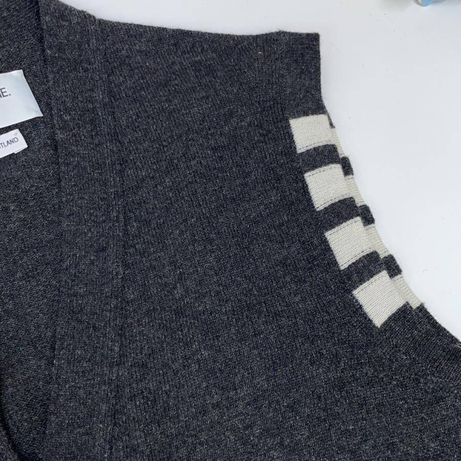 THOM BROWNE トムブラウン MKV001A-00011 4BER カシミヤ ニットベスト