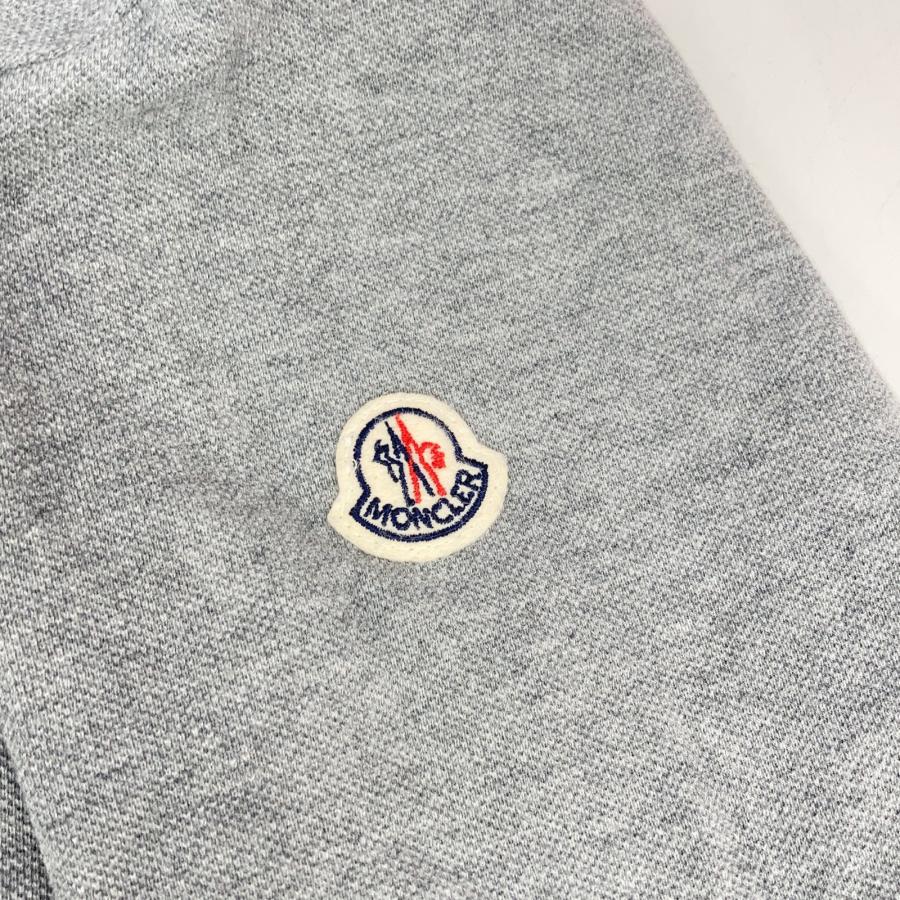 MONCLER（モンクレール） グレー 袖ワッペンポロシャツ グレー M