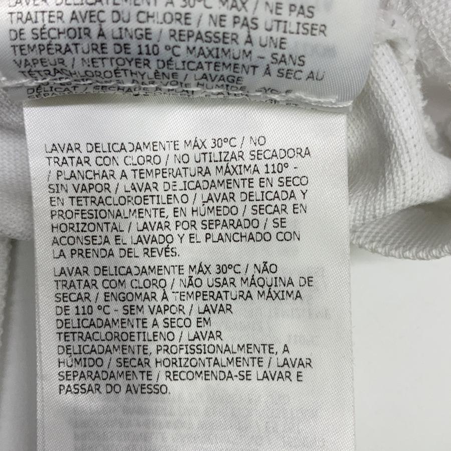 MONCLER（モンクレール） ホワイト 胸ワッペンポロシャツ ホワイト M