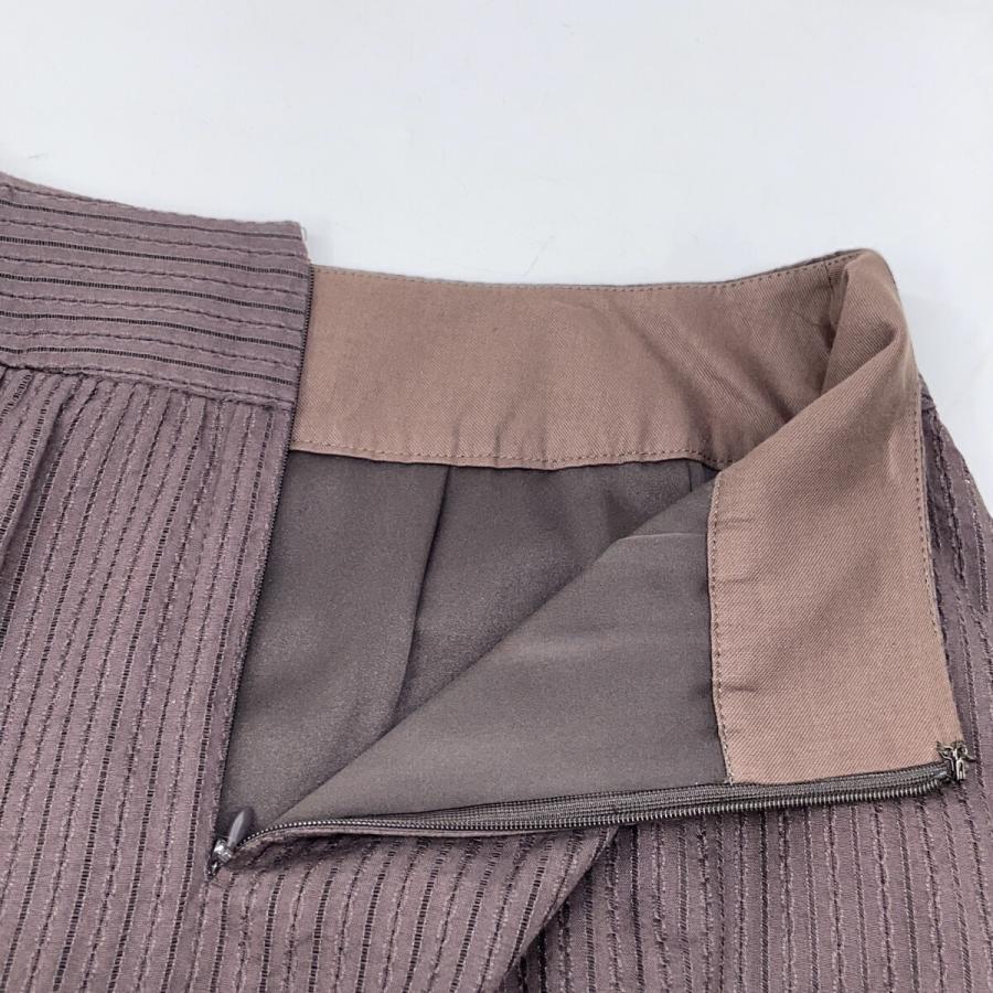コージワタナベスタイル ﾌﾞﾗｳﾝ ｽﾄﾗｲﾌﾟ柄 ｾｯﾄｱｯﾌﾟ 9 KOJI WATANABE STYLE コージワタナベスタイル ブラウン ストライプ柄