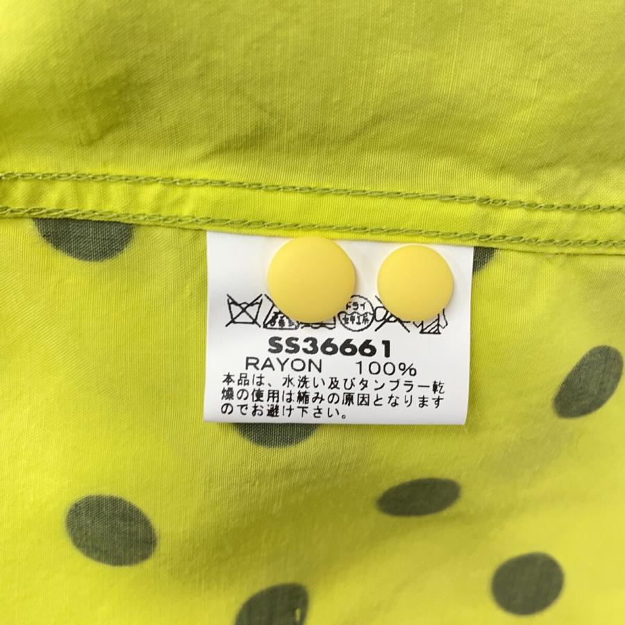 SUN SURF サンサーフ SS36661 KEONI OF HAWAII GOOD SUN FRUIT アロハシャツ ライトグリーン XL トップス メンズ 中古の画像